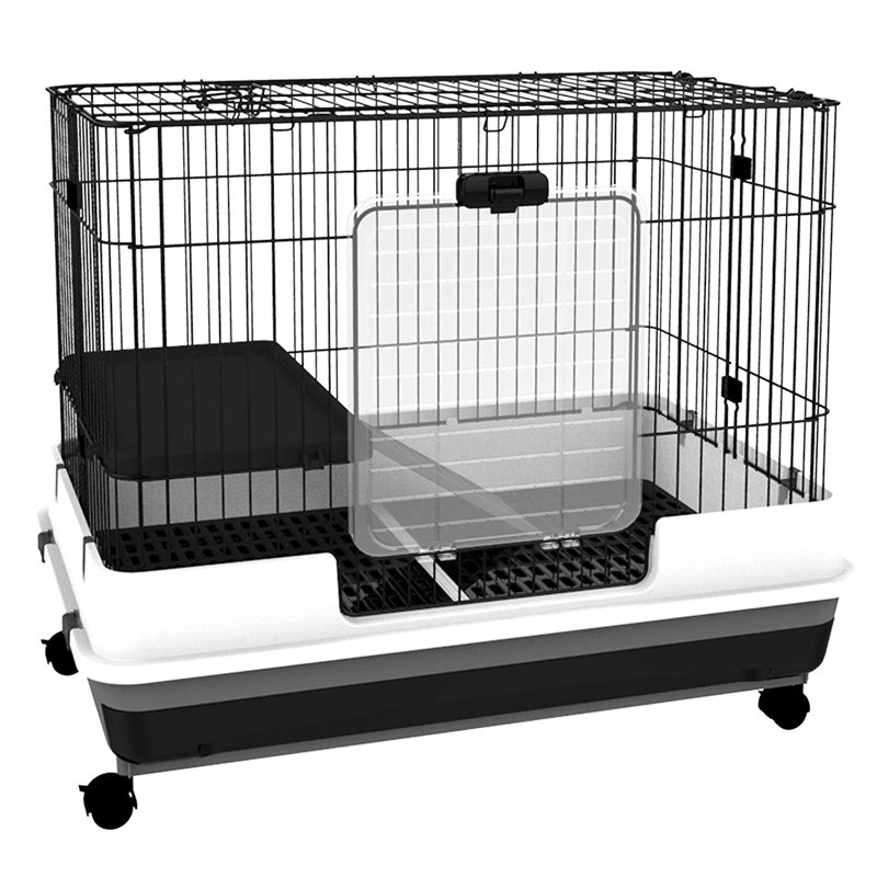 Tucker Murphy™ Pet Caines Indoor Small Animal Cage with Wheels